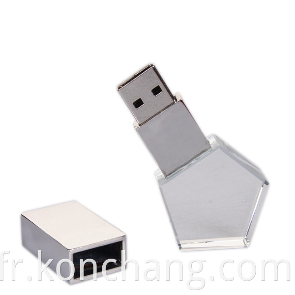 Star Glass USB Stick 8G to 128G